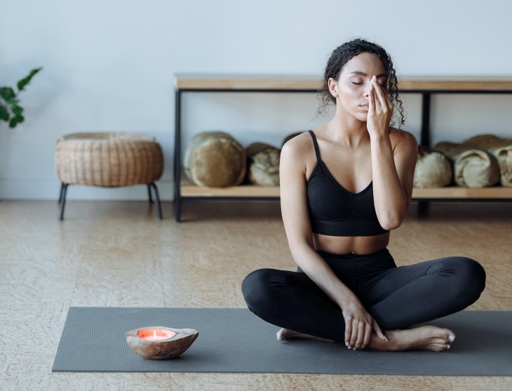 respiração alternada pranayama