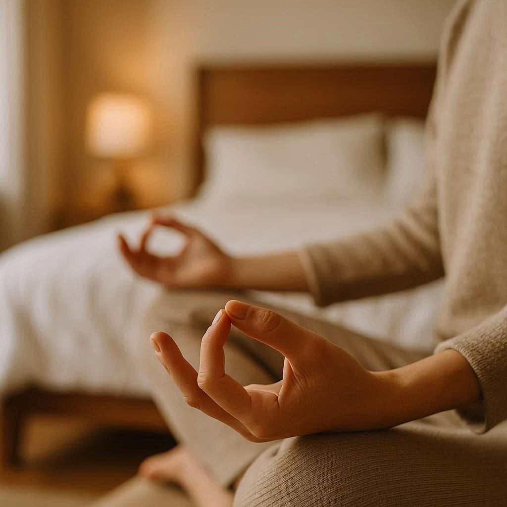 benefícios da meditação antes de dormir