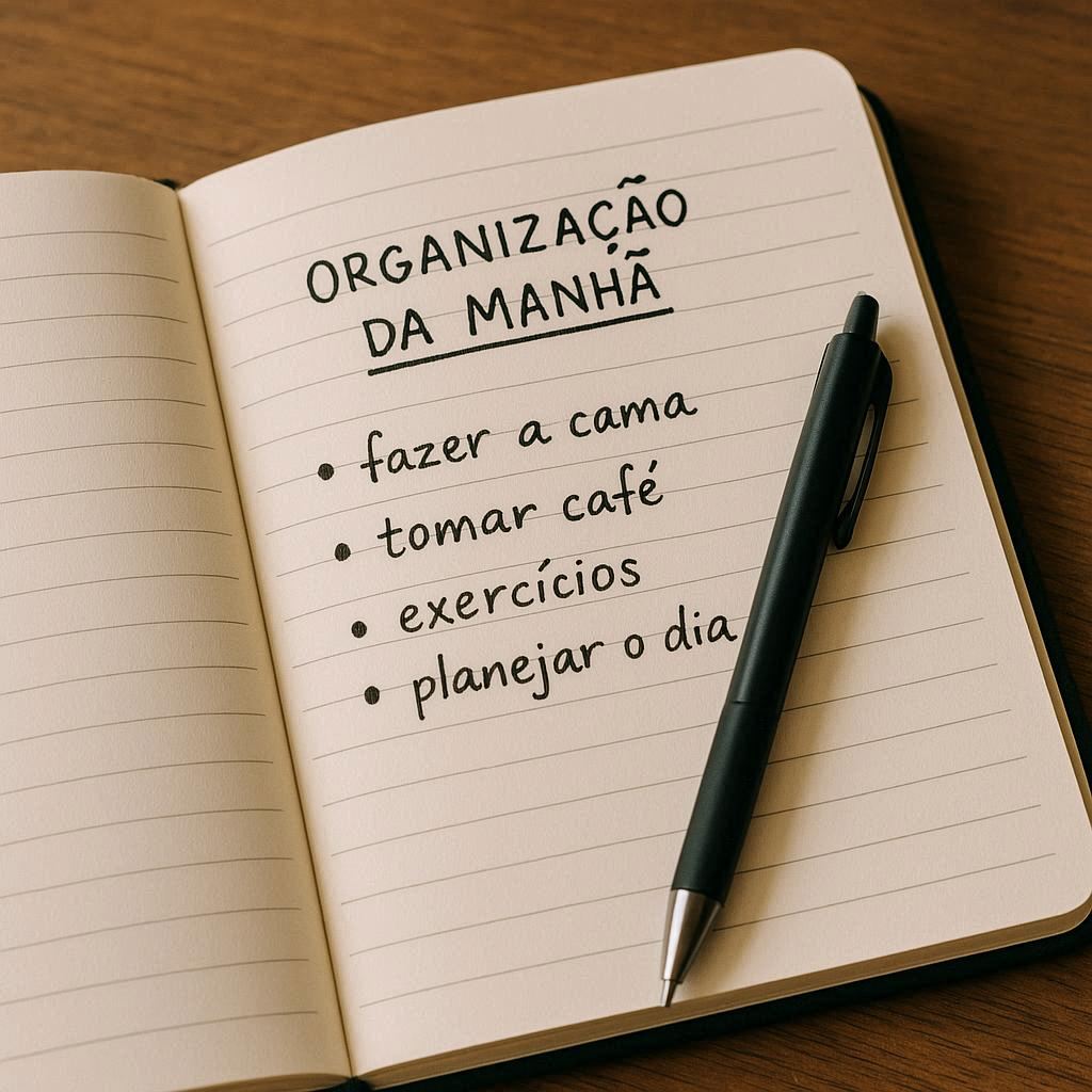 rotina matinal inspiradora