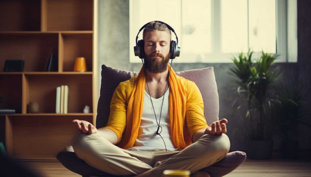 meditação guiada para reduzir estresse no trabalho