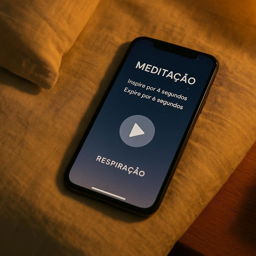 meditação guiada para ansiedade e sono